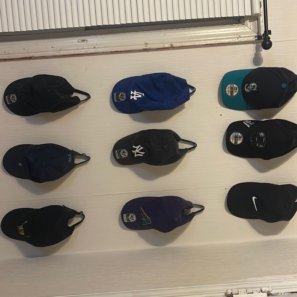 Multiple hats for sale, mostly '47 hats all adjustable